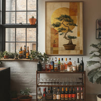 Bonsai Tales In Golden Hours