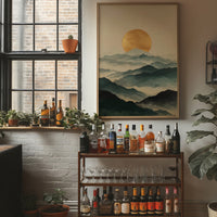 Misty Peaks Chase Golden Dawn