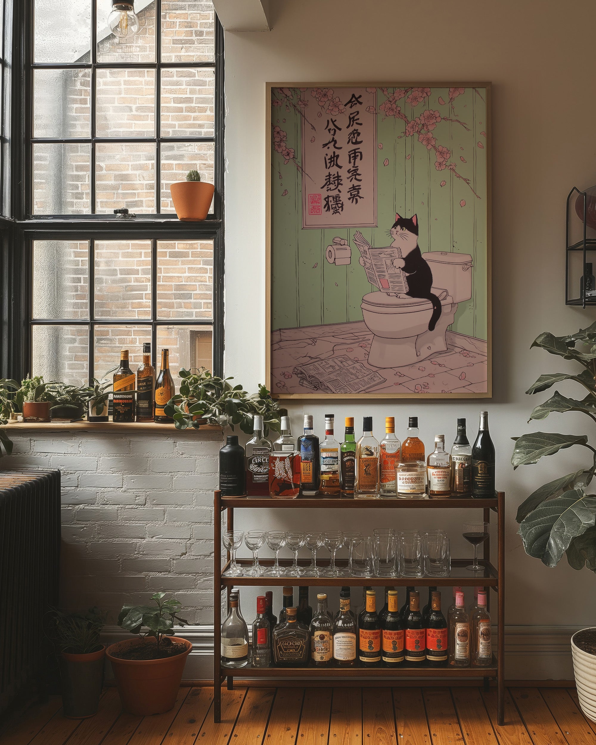 Cherry Blossom News And Bathroom Views