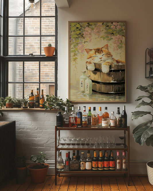 Lazy Cat's Spring Afternoon Dream