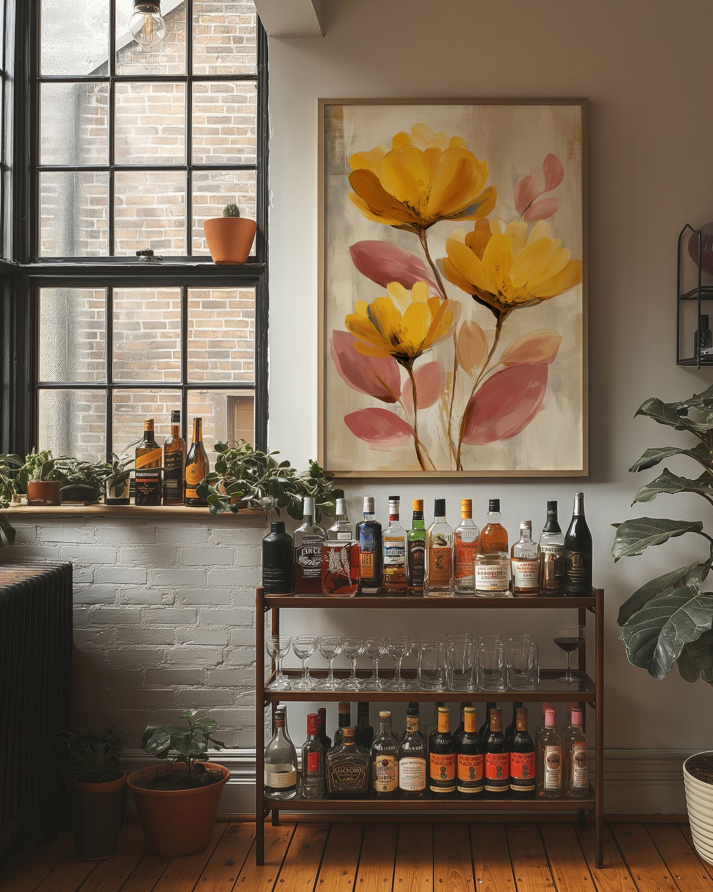 Golden Petals Dance In Morning Light