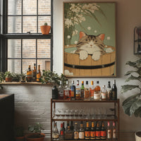 Kitten's Bamboo Bath Sanctuary Dreams