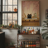 Curious Cat's Cherry Blossom Bath