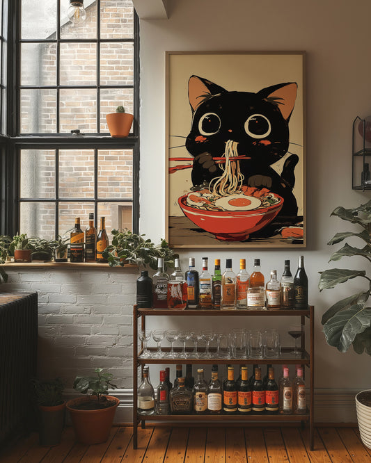 Midnight Snack With Wide Eyes