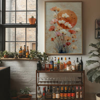 Wild Poppies Dance At Sunset