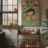 Peach Blossoms Guard Afternoon Dreams