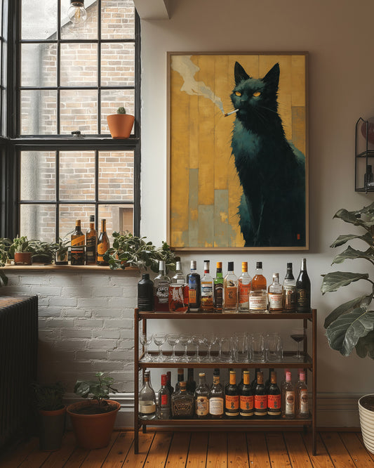 Midnight Cat's Golden Hour Rebellion