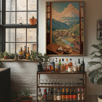 Morning Coffee Views Mount Fuji