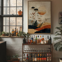 Moonlit Ferns Dance Through Autumn