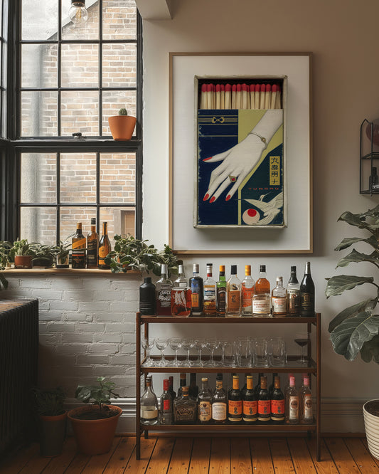 Vintage Matches Meet Modern Spirits