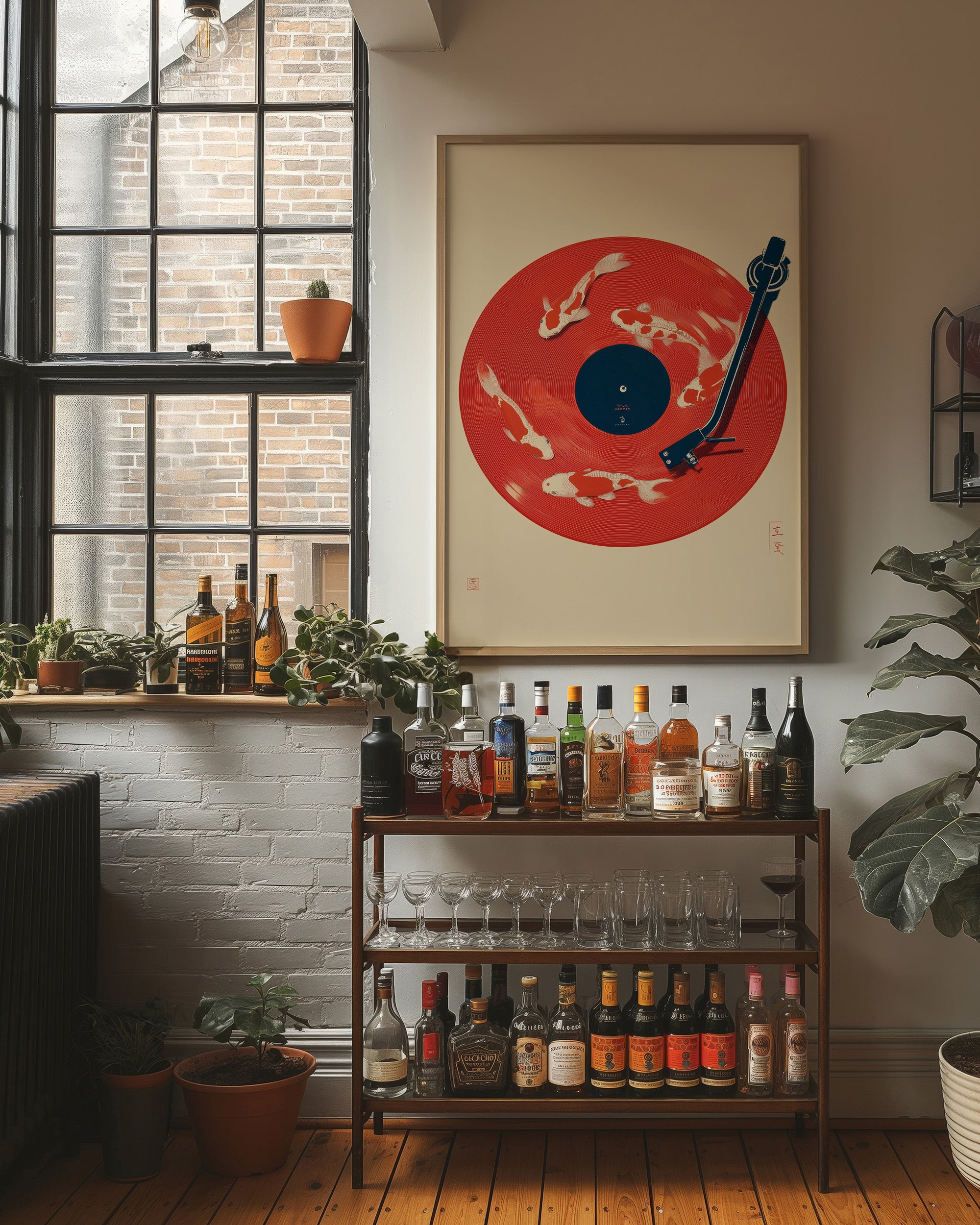 Koi Dance On Crimson Vinyl