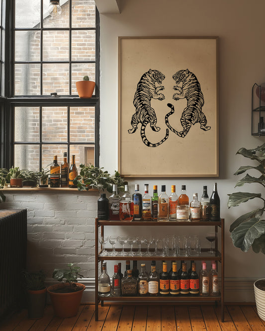 Tigers Dance Their Ancient Tale