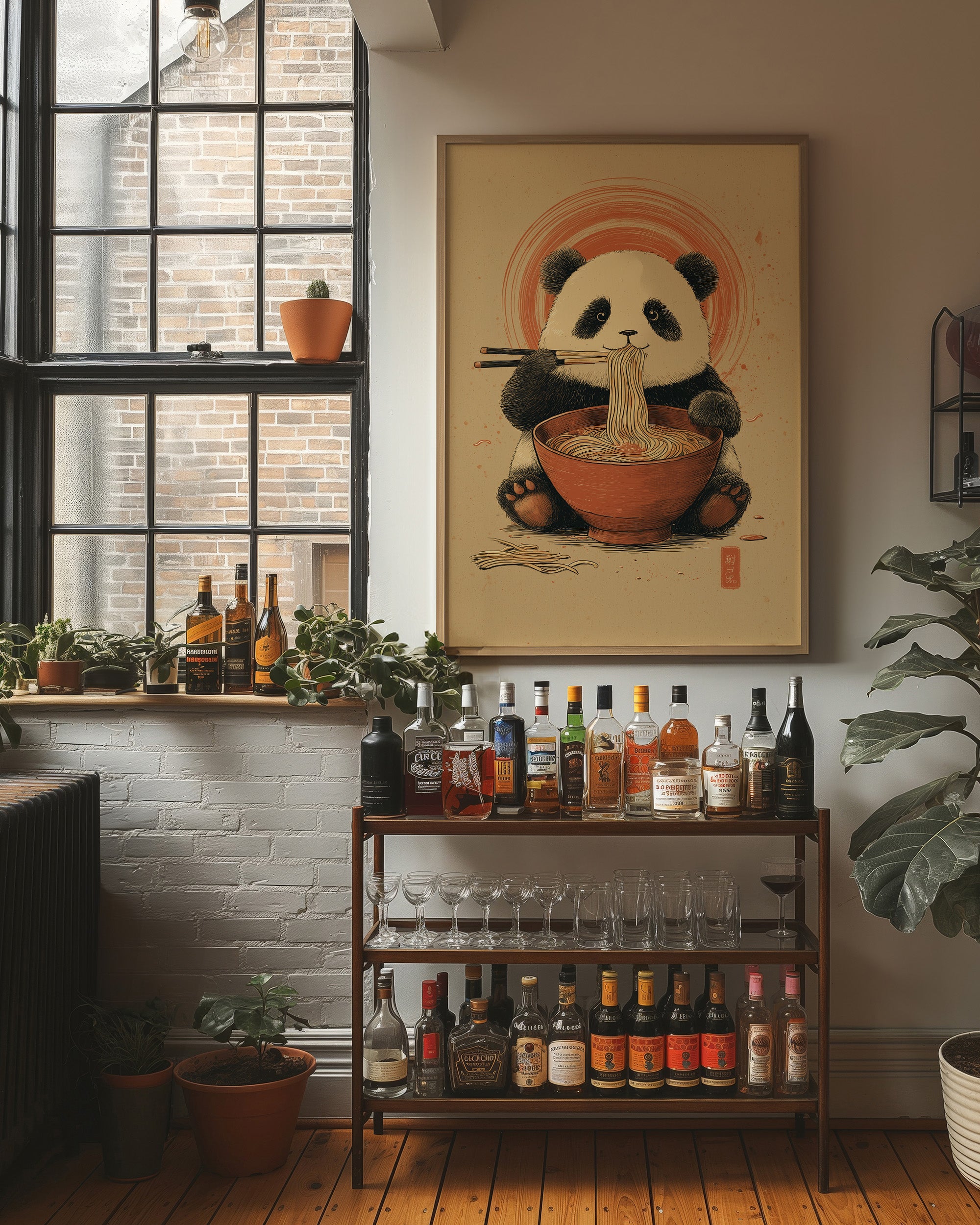 Panda's Cozy Ramen Adventure Story