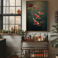 Koi Dance Among Lotus Dreams