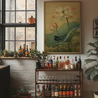 Lotus Blossoms Guard Their Secret Bird