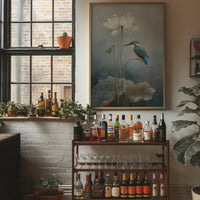 Blue Hunter Finds Morning Mist