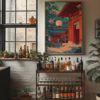 Lanterns Guide The Temple Path