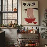 Red Noodles Dance In Zen