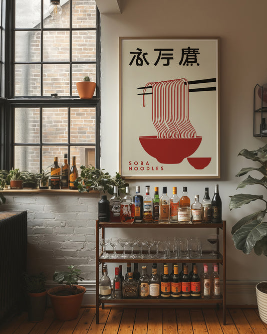 Red Noodles Dance In Zen