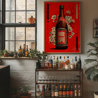 Cherry Blossoms Dance With Vintage Sake