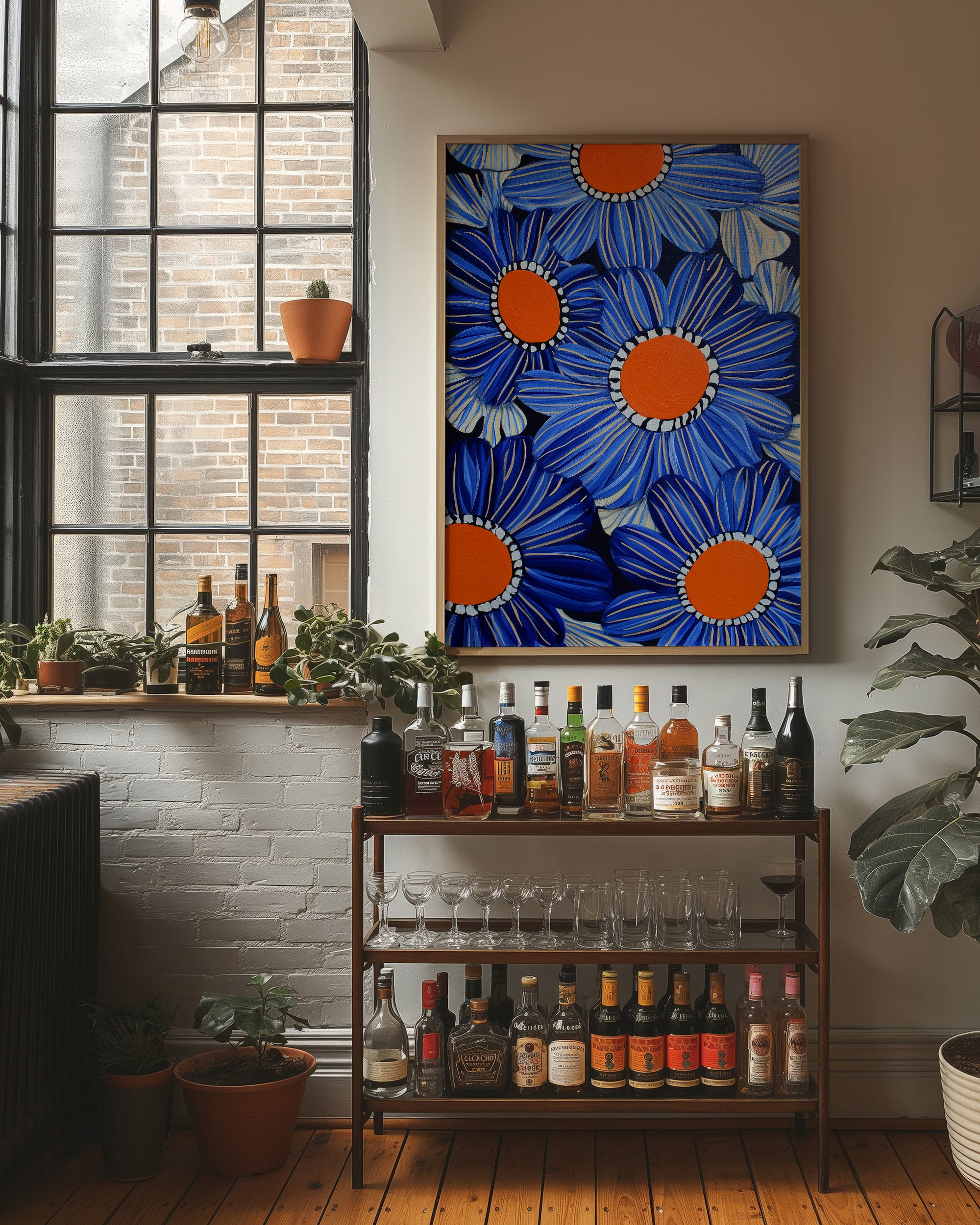 Electric Daisies Dance At Midnight