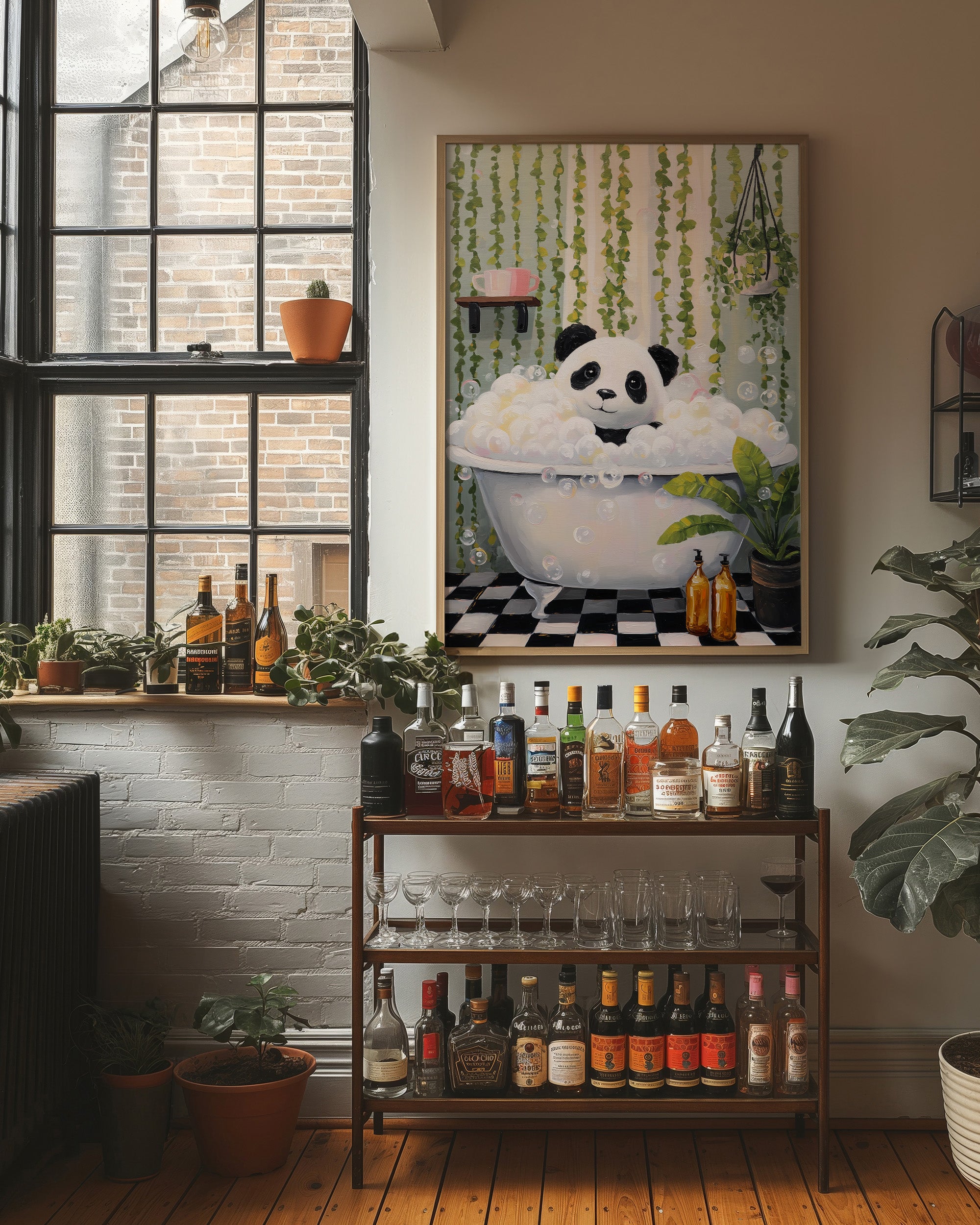 Panda's Botanical Bubble Bath Paradise