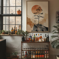 Lone Pine Greets The Copper Sun