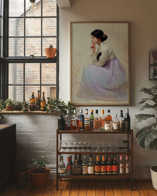 Gentle Thoughts In Lavender Light