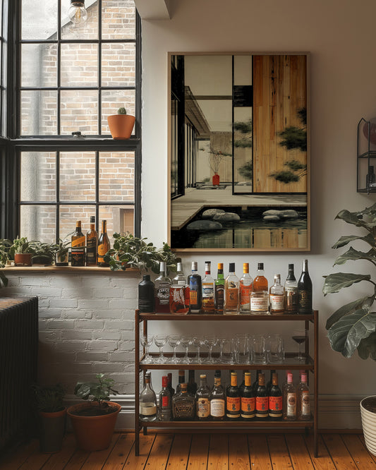 Zen Garden Reflects Modern Solitude