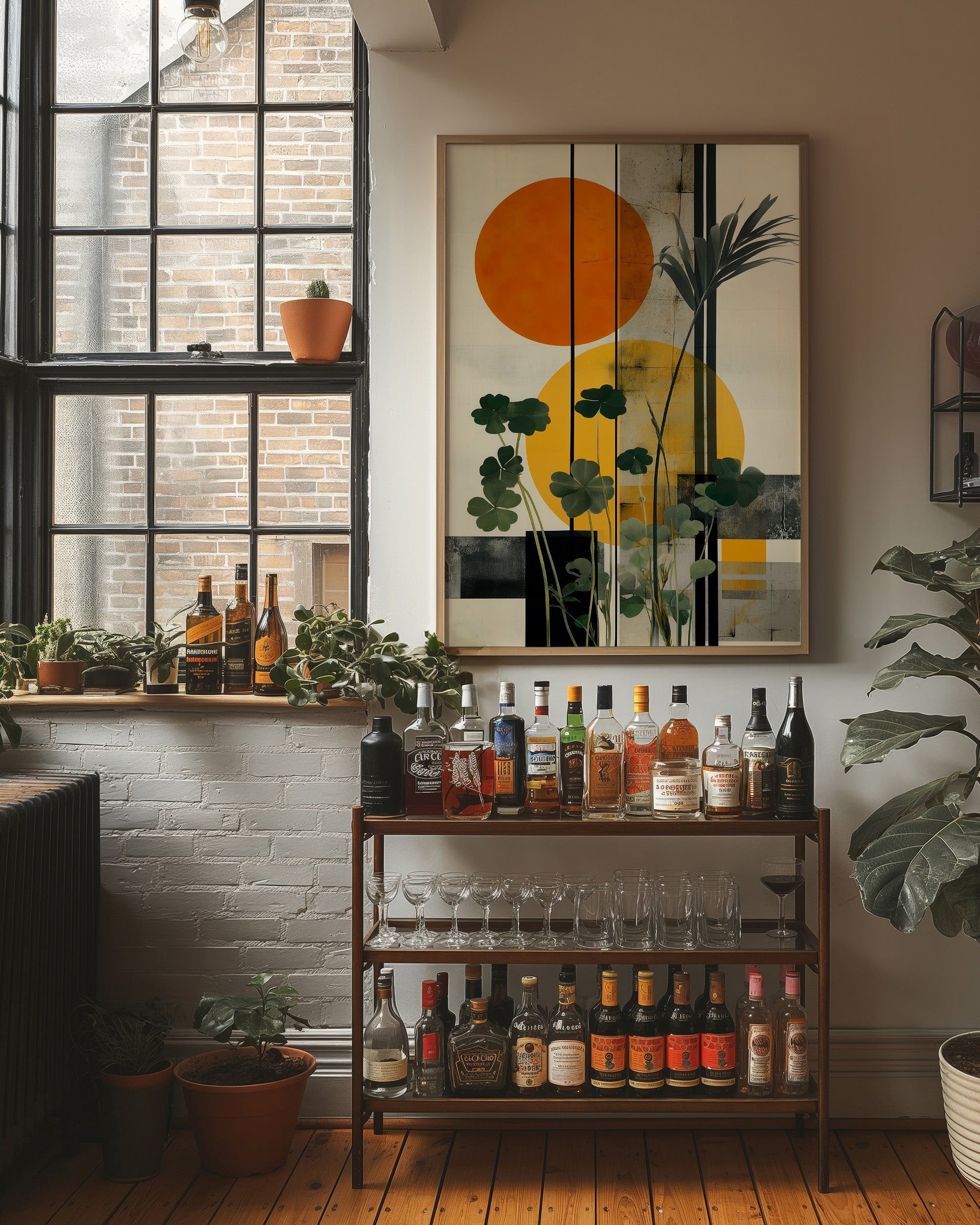 Palms Dance Under Twin Suns