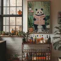 Panda's Morning Paper In Paradise