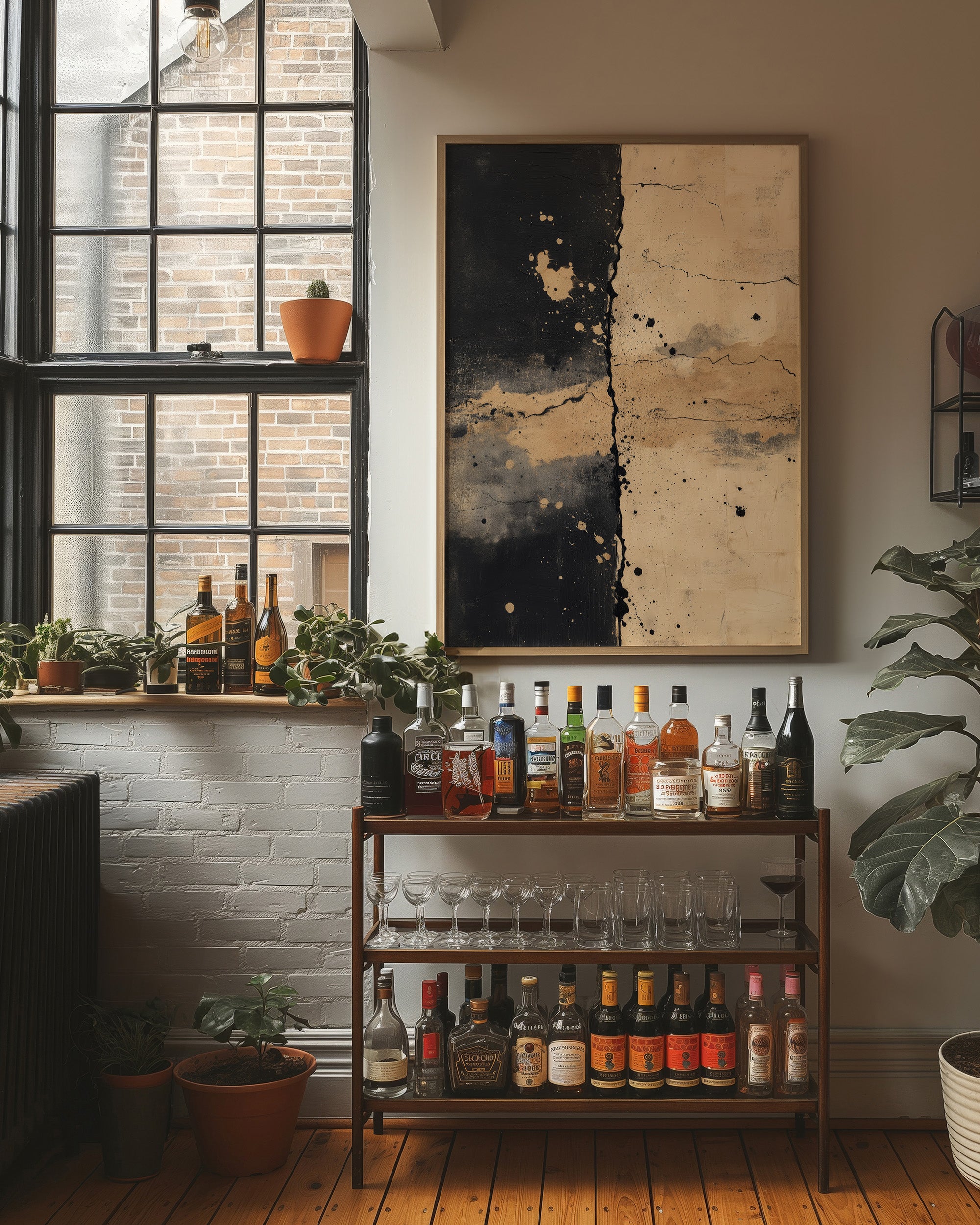 Ink Spills Into Desert Sand