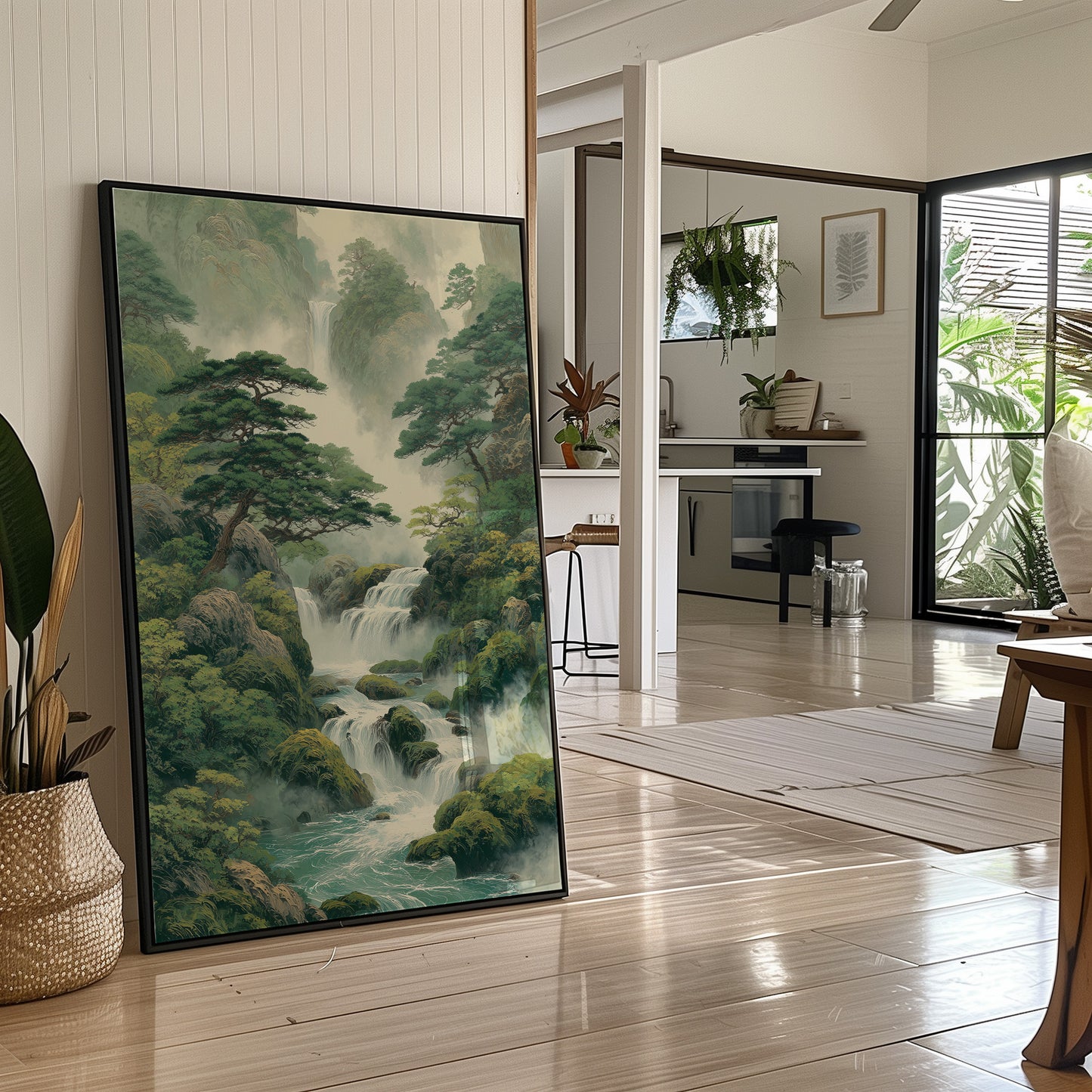 Cascading Waters Meet Urban Spirits