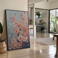 Blush Petals Dance In Spring