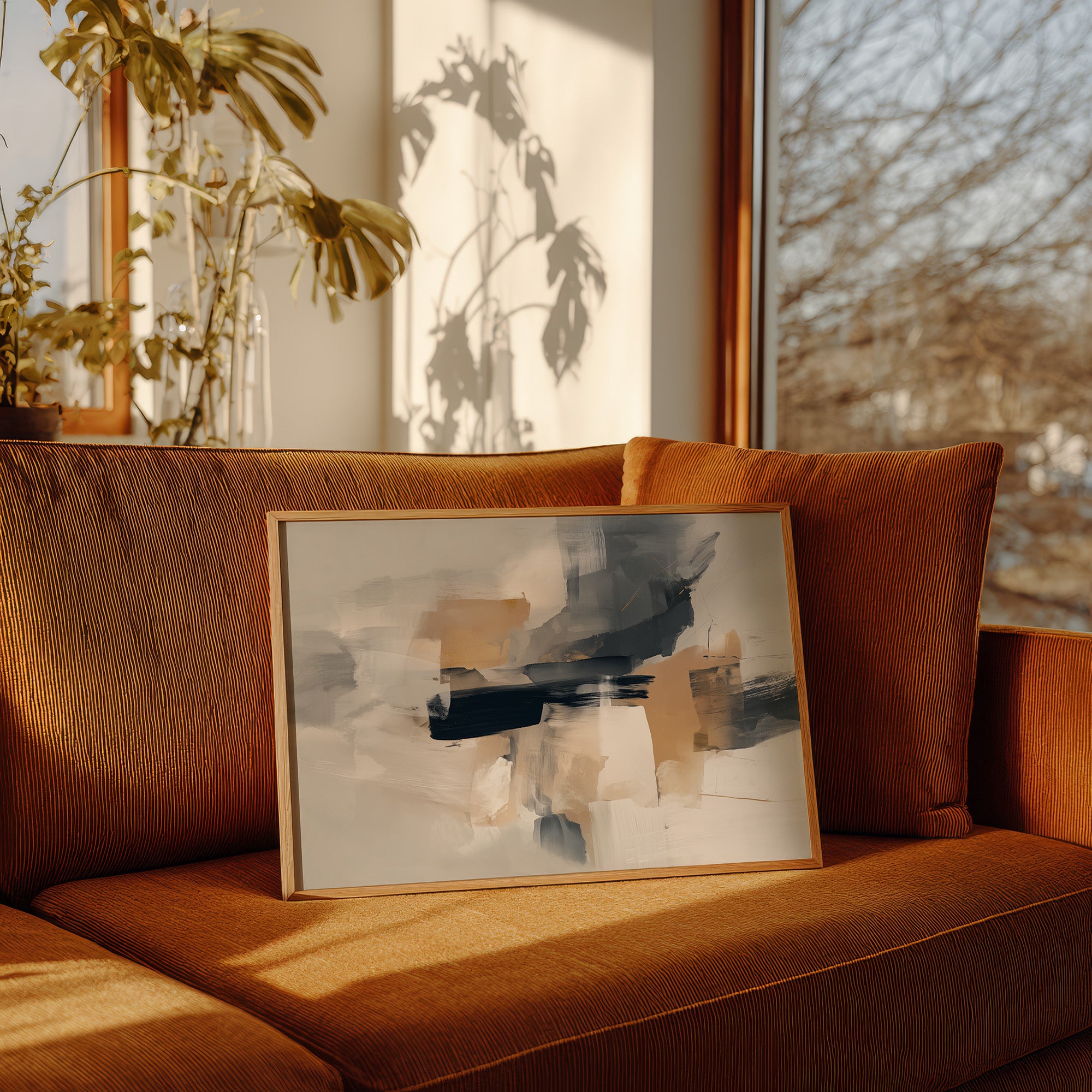 Afternoon Light Paints Abstract Stories