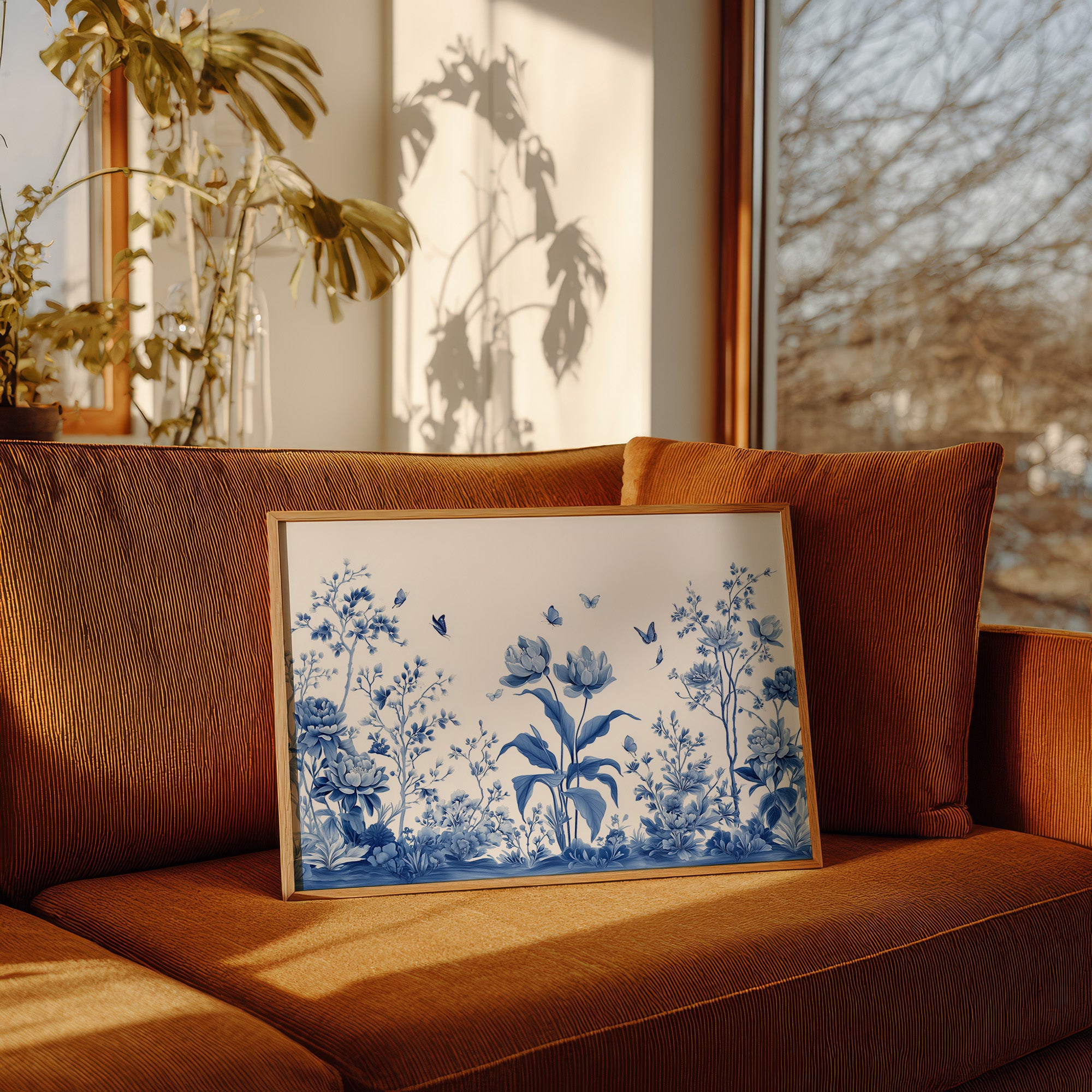 Blue Petals Tell Morning Stories