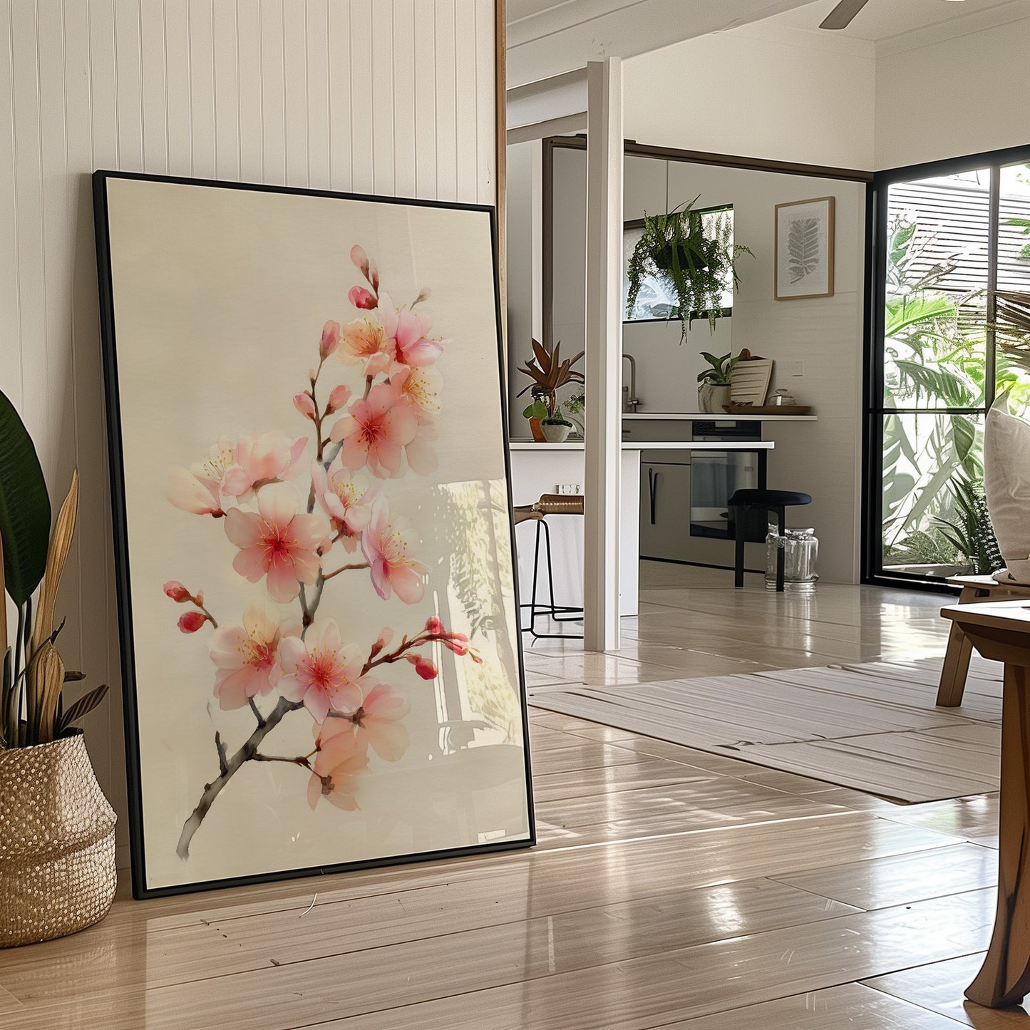 Cherry Blossoms Above Evening Spirits