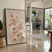 Cherry Blossoms Dance In Morning Light