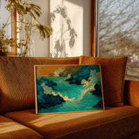 Turquoise Rivers Carve Ancient Stories