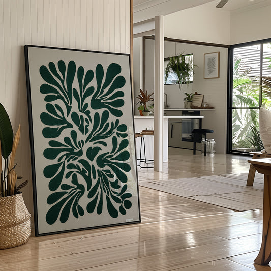 Emerald Petals Dance In Light