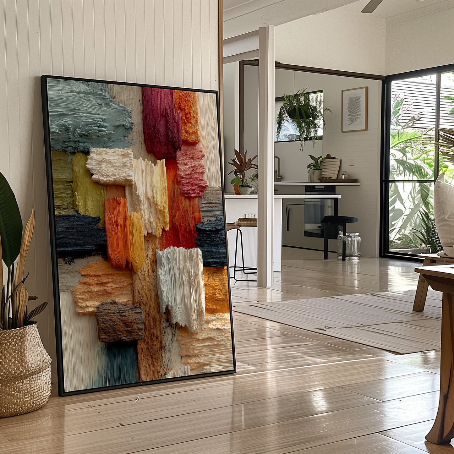 Colors Dance Through Morning Light