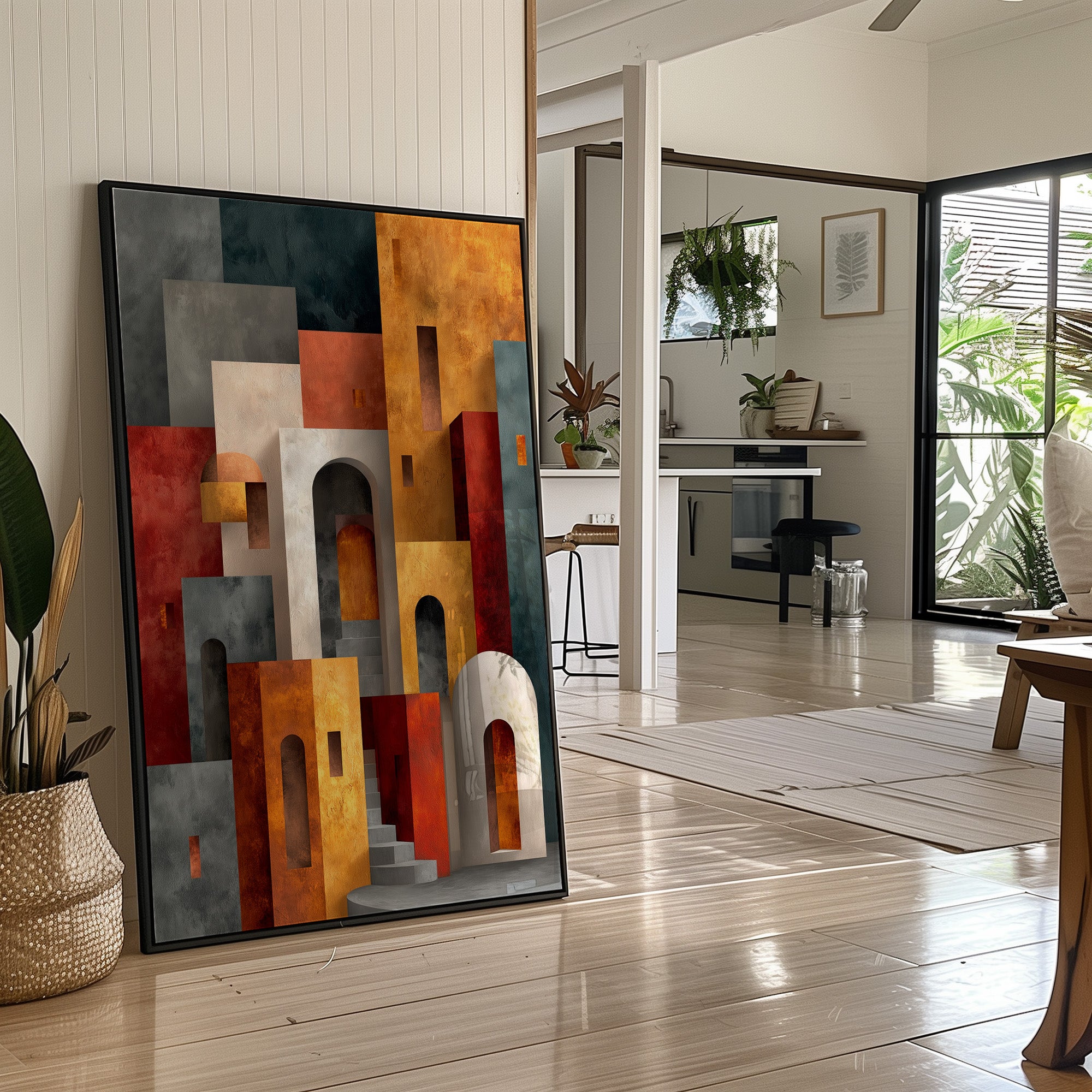 Geometric Cities Dance In Rust