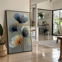 Indigo Petals Dance At Dawn