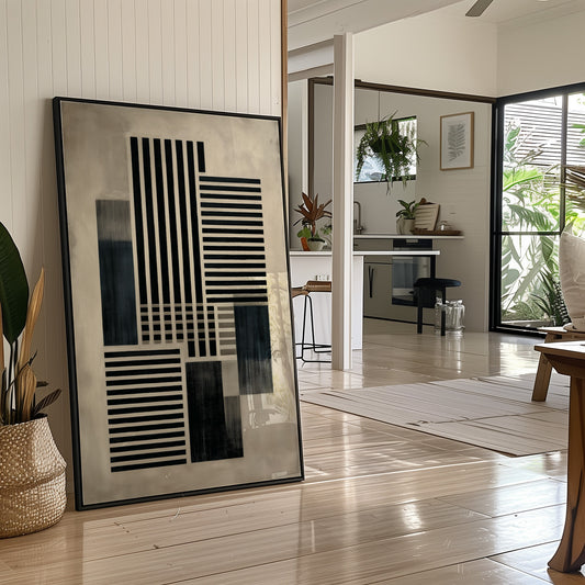 Urban Lines Dance In Monochrome