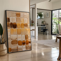 Honey Squares Dance In Morning Light