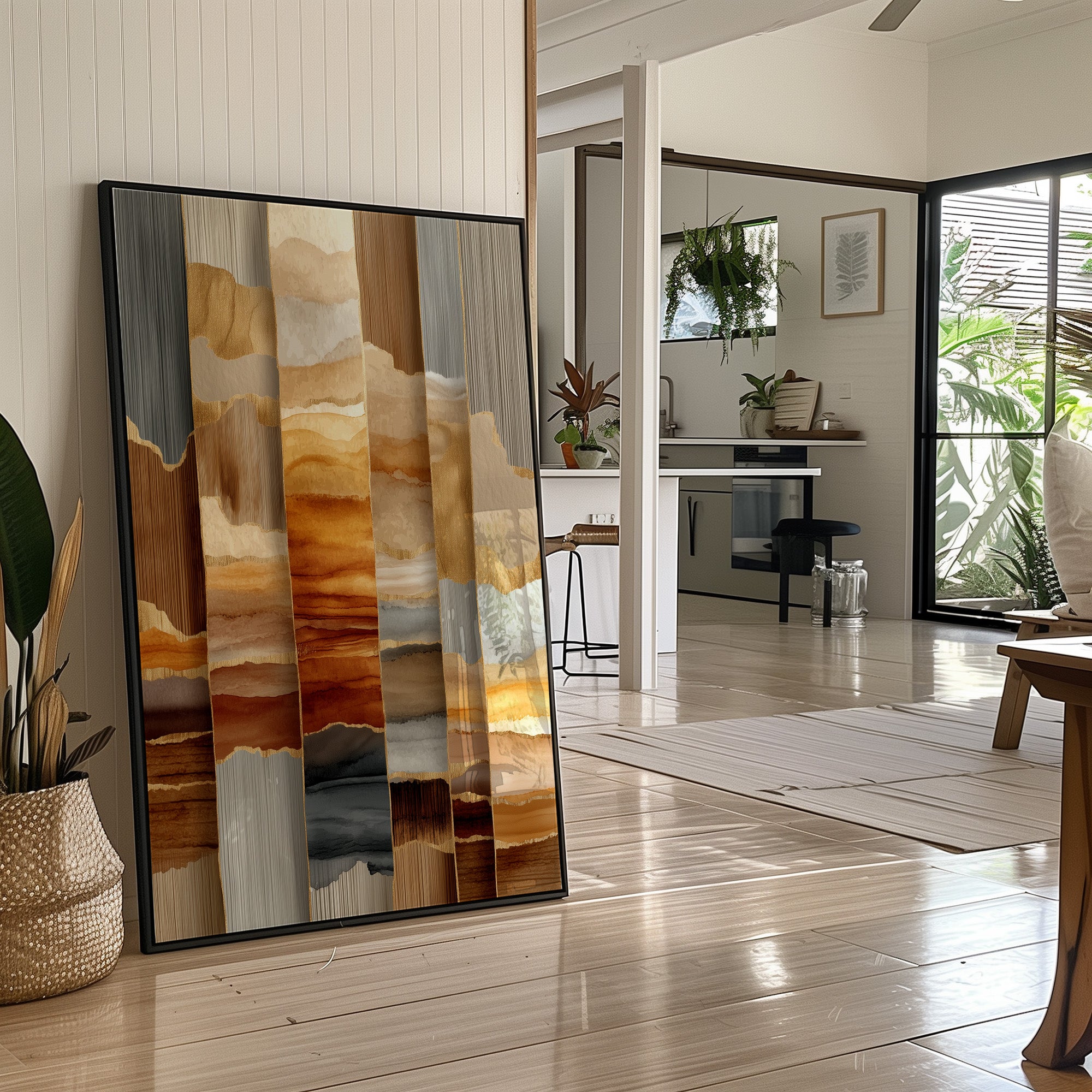 Amber Horizons Meet Industrial Charm