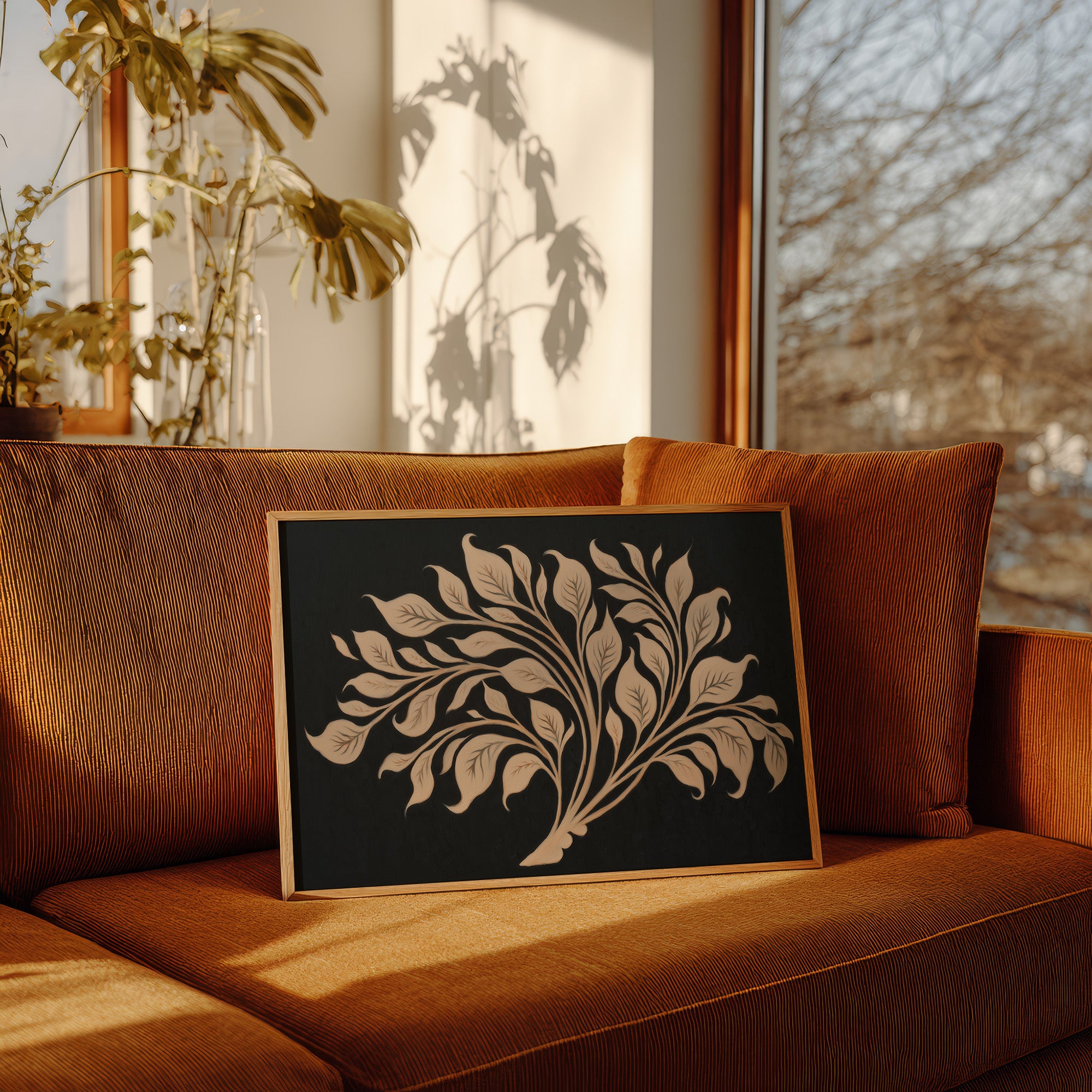 Botanical Elegance Unfolds In Night