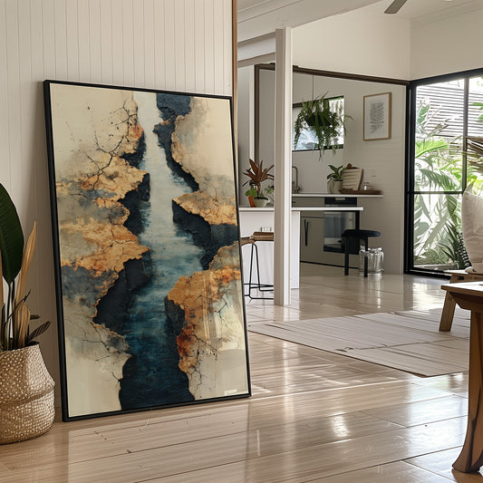 Ancient Rivers Carved These Shores