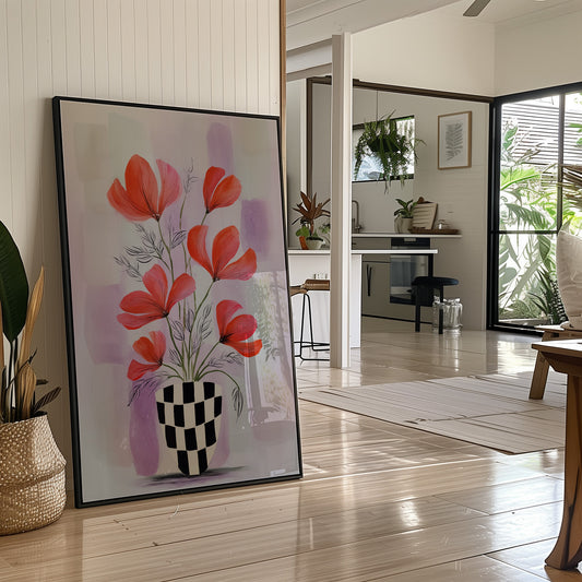 Coral Blooms Above City Spirits