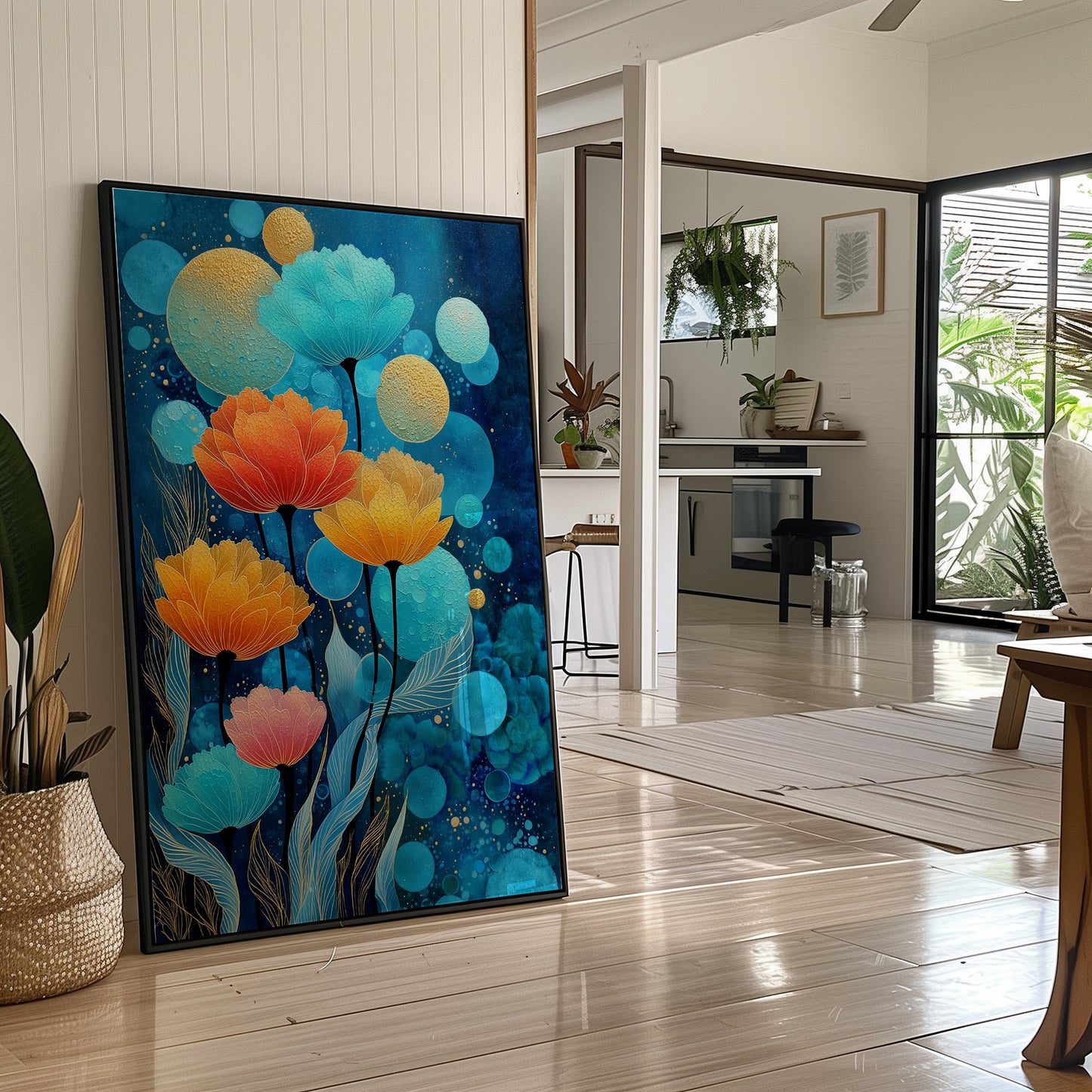 Poppies Dance In Midnight Waters